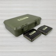Коробка подвійна GC G.Carp Major Tackle Box L set + 2 коробки, 285 Х 205 Х 70мм